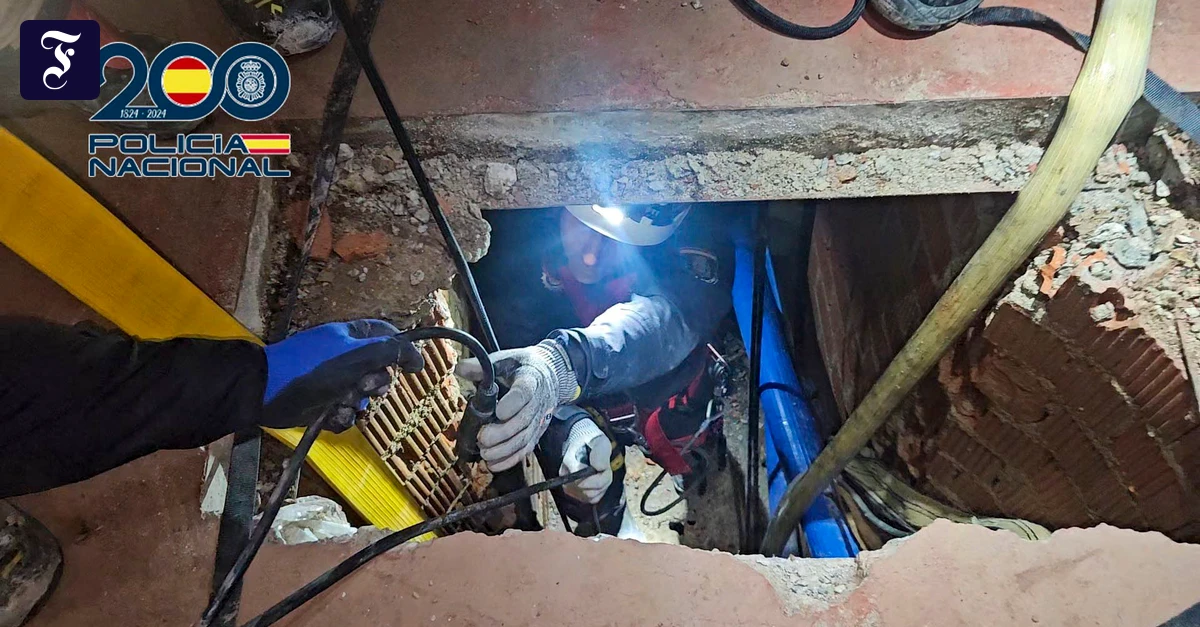 Von marokko nach Ceuta: Spanische Polizei findet Tunnelsystem zum Drogenschmuggel