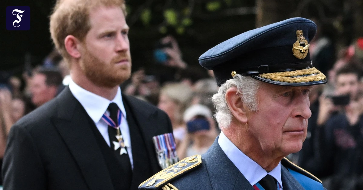 Besuch im Königreich: Prinz Harry will angeblich seinen Vater treffen