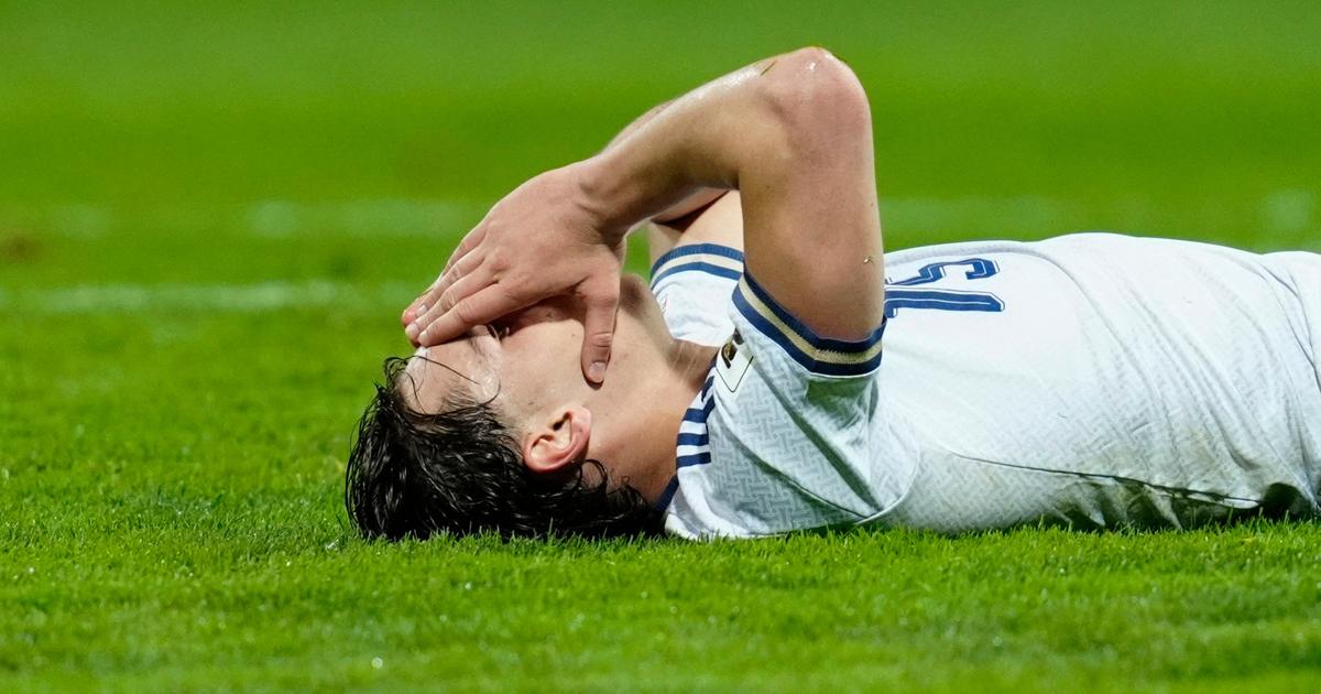 EN DIRECT - Qualifications Coupe du monde : gros danger pour l’Italie, condamnée à tenir en infériorité numérique pour voir le Mondial