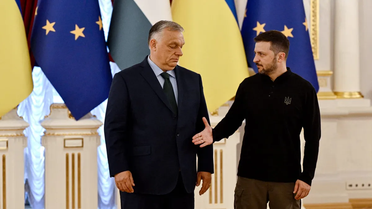 Viktor Orban "s'oppose à toute l'Europe juste pour plaire à Moscou" selon Volodymyr Zelensky: le président ukrainien accuse la Hongrie de bloquer un prêt européen de 90 milliards d'euros crucial pour l'Ukraine