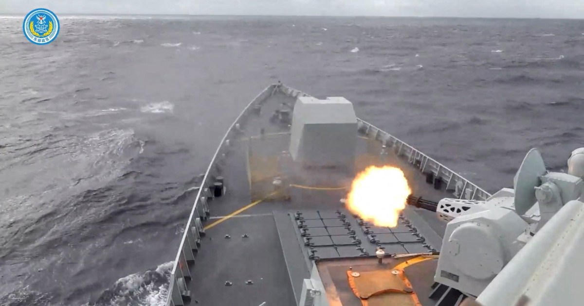 China launches drills around Taiwan in ‘stern warning’ to external forces