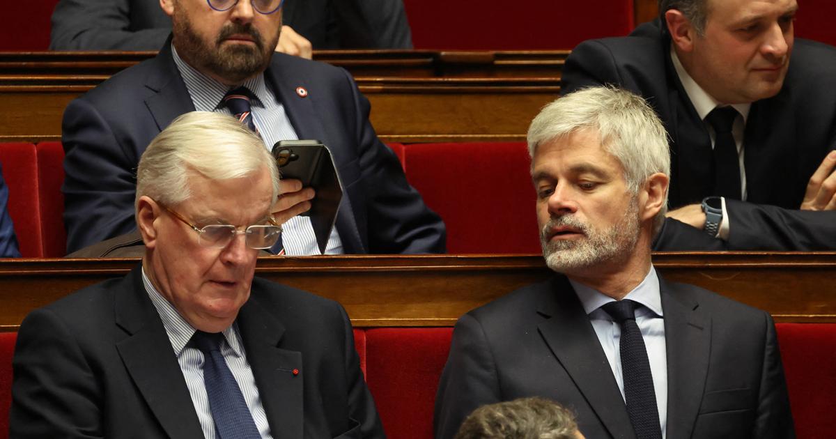 «C’était très tendu» : en réunion des députés LR, la vive passe d’armes entre Laurent Wauquiez et Michel Barnier