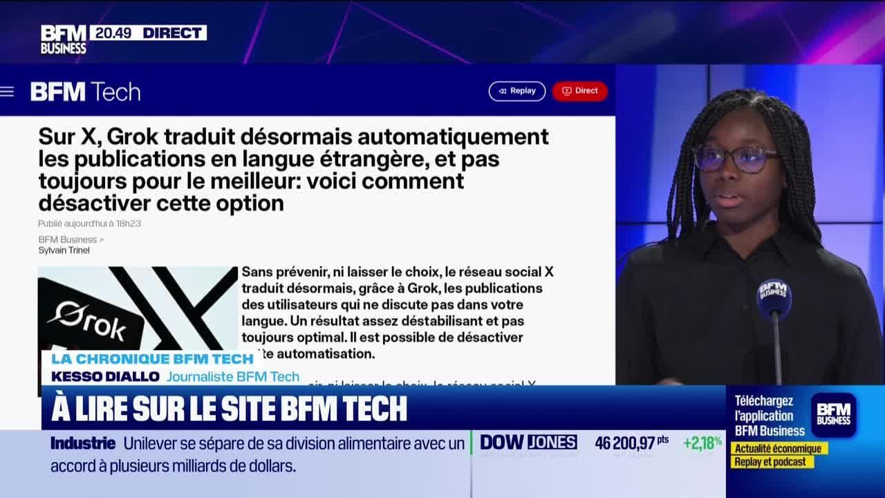 À lire sur le site Tech&Co : "Sur X, Grok traduit désormais automatiquement les publications en langue étrangère, et pas toujours pour le meilleur", par Kesso Diallo - 31/03
