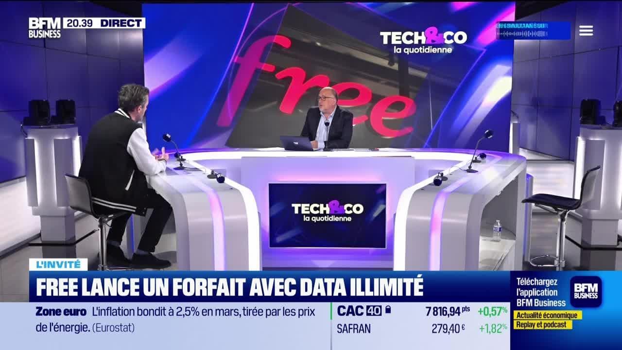 Nicolas Thomas (Free) : Free lance Free Max : un forfait internet vraiment illimité - 31/03