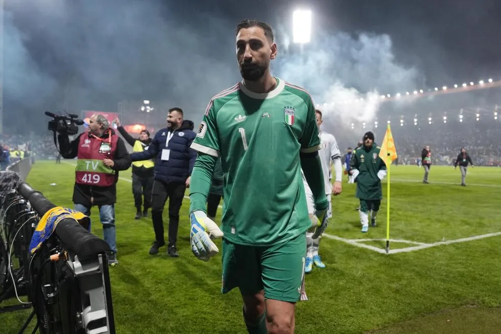 Italy is out again. The 4-time champion misses 3rd straight World Cup with shootout loss in Bosnia