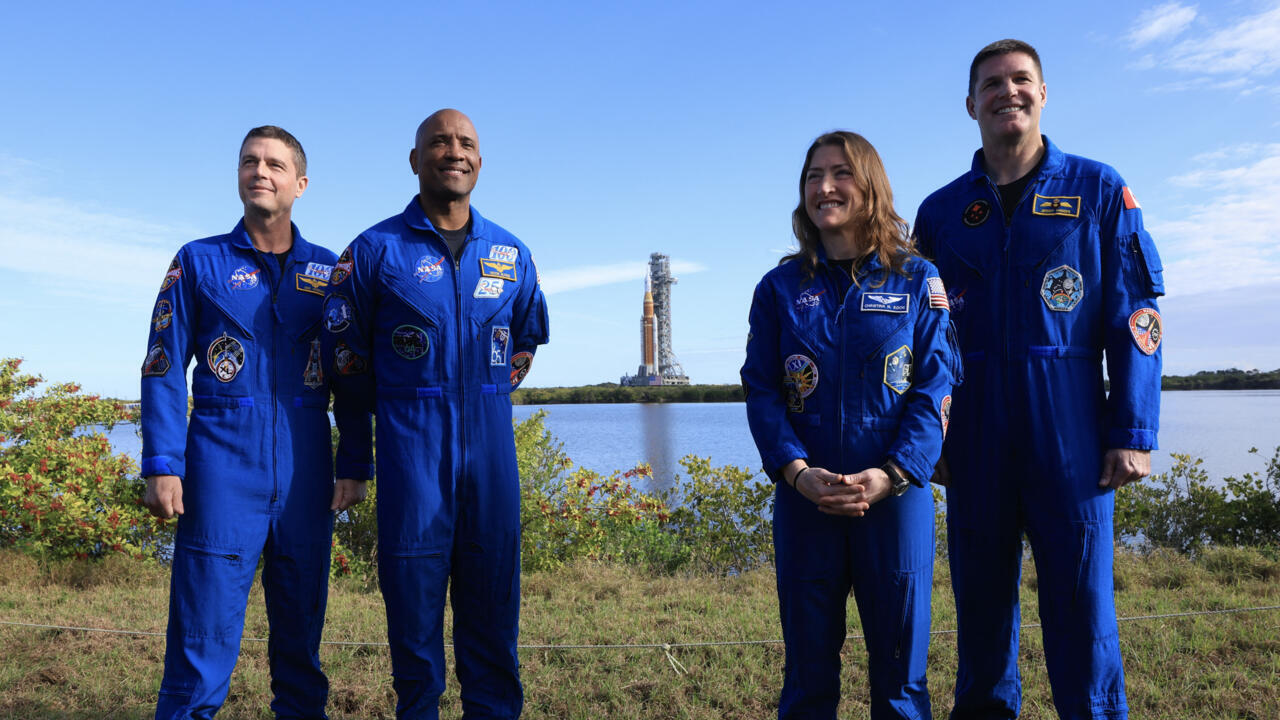 Artemis II: qui sont les quatre astronautes qui s'envoleront vers la Lune?