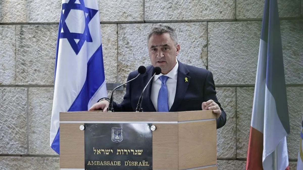 Guerre au Moyen-Orient : "La Finul est une organisation qui doit disparaître", selon l'ambassadeur d'Israël en France