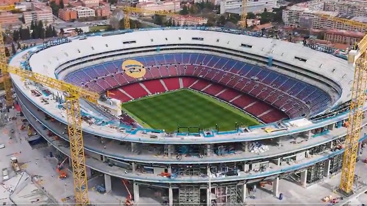 
                                                                                       El Barça presume del estado de las obras del Spotify Camp Nou
                                                                                   