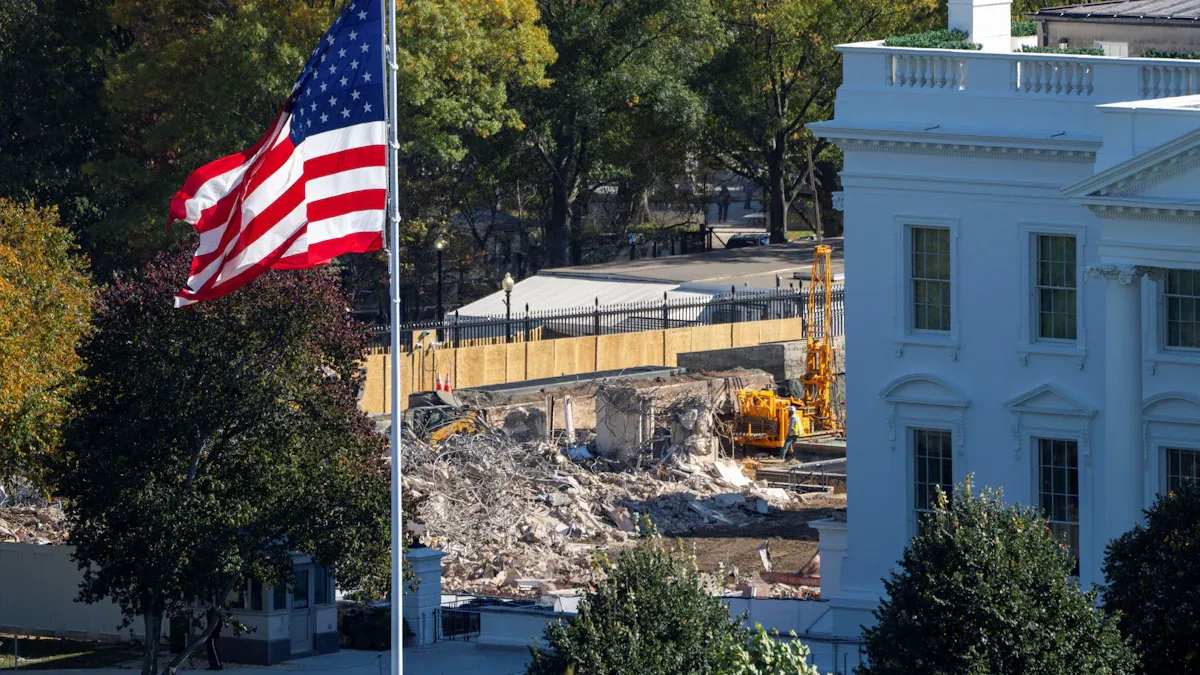 USA: Gericht bremst Bauarbeiten an Ballsaal am Weißen Haus