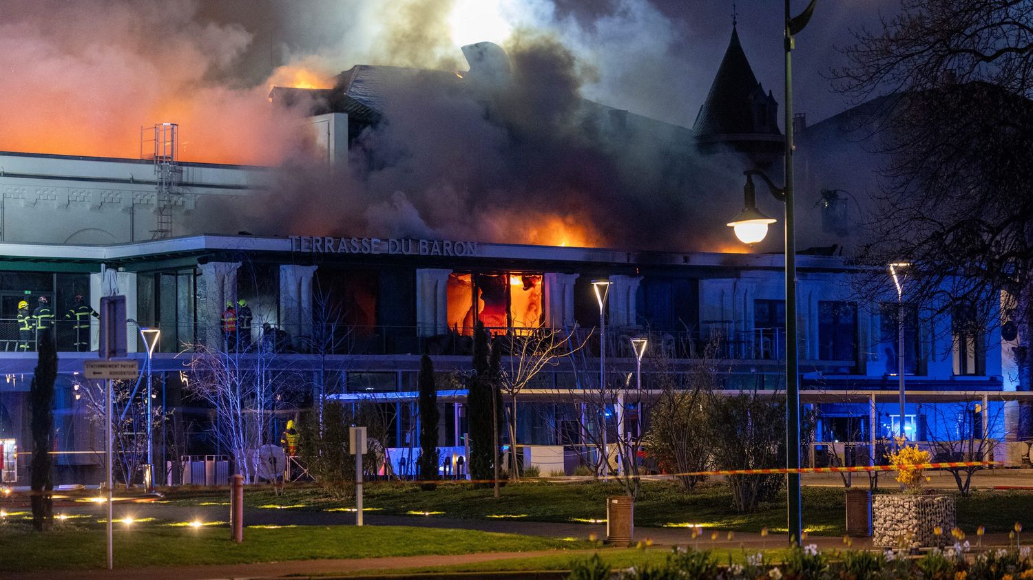 Un incendie fait des dégâts matériels "très importants" au casino d'Evian-les-Bains