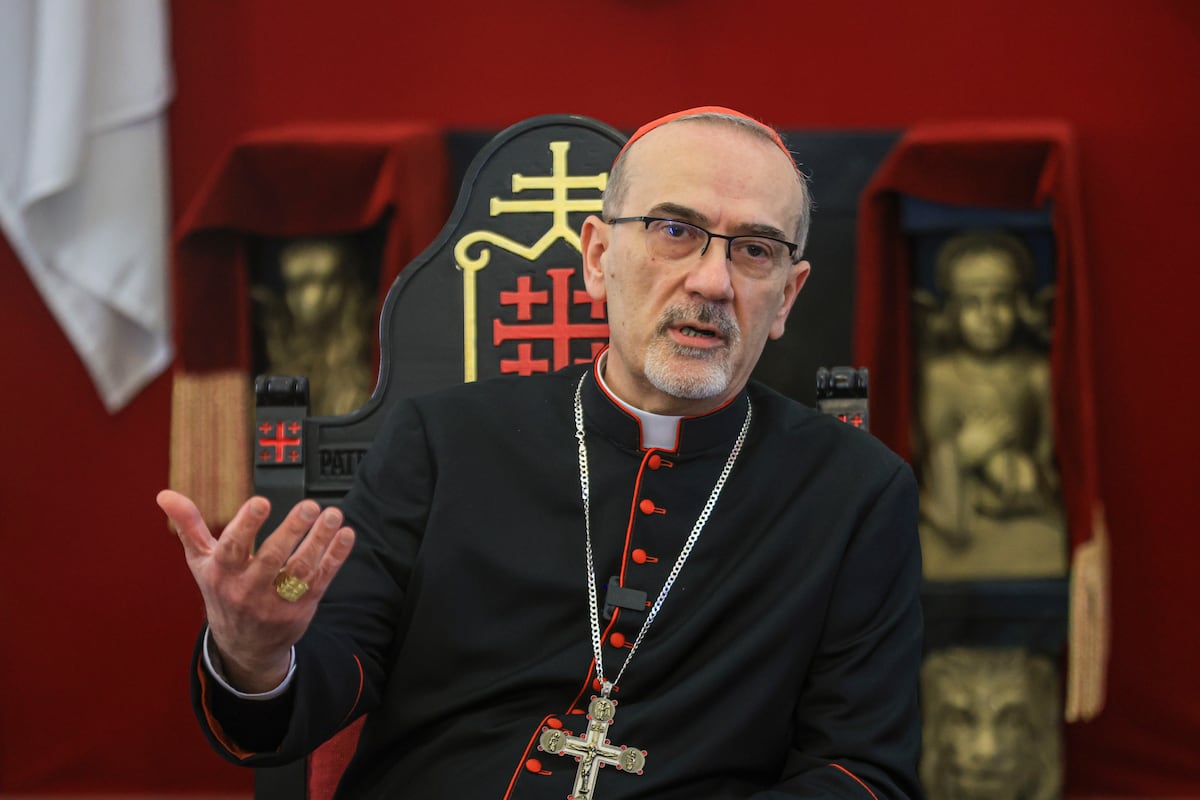 El patriarca latino de Jerusalén da por zanjada la polémica sobre su misa en el Santo Sepulcro, pero subraya que no precisa permiso de Israel