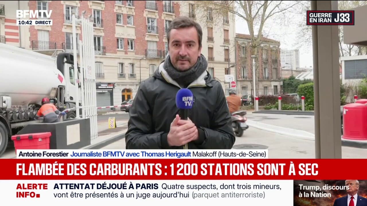 Plus de 1.200 stations-service, toutes enseignes confondues, sont en rupture de gasoil ou de SP95