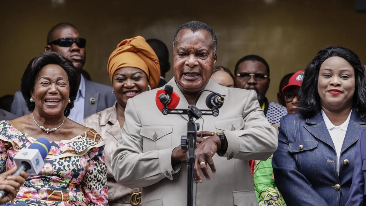 Congo-B: pour l'opposition, «la construction du Congo doit se poursuivre» après la réélection de Denis Sassou Nguesso