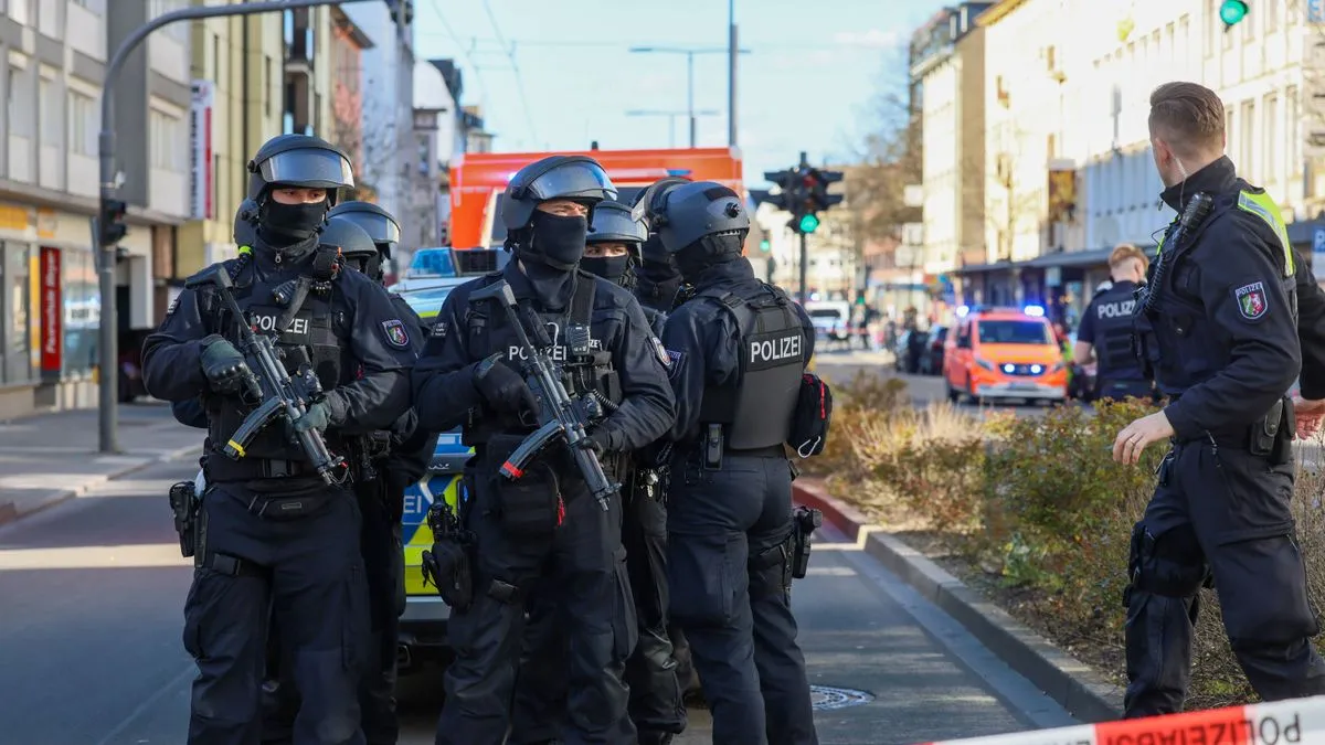 Solingen: Zwei Männer durch Messerstiche verletzt – Täter festgenommen