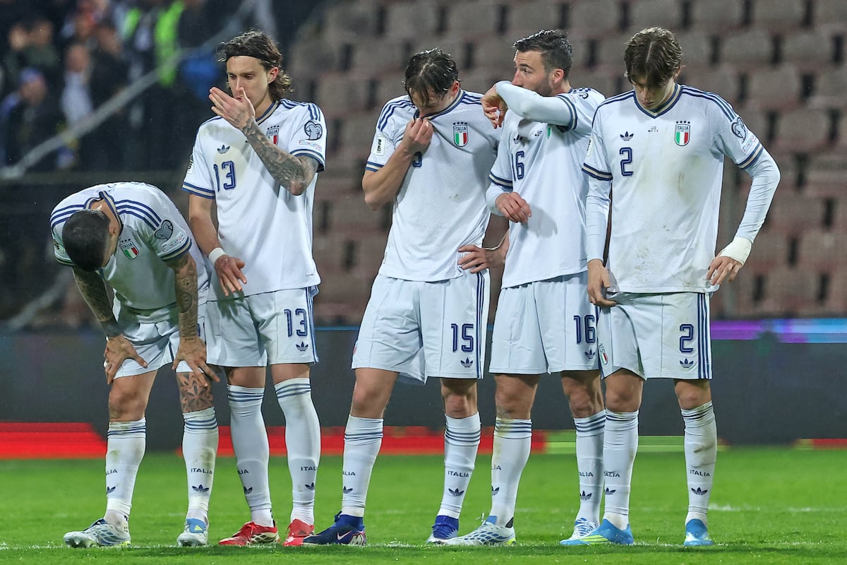 Tres veranos sin Mundial: Italia siente que se extingue como la foca monje