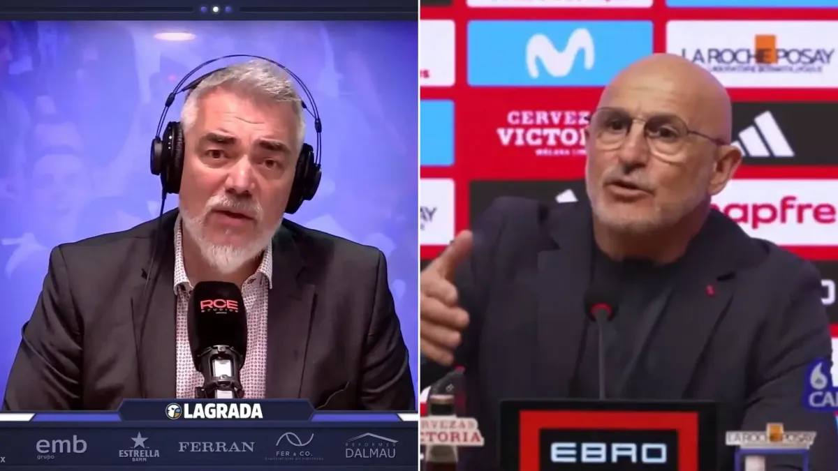 
         El periodista Francesc Via responde a De la Fuente tras su tenso momento en rueda de prensa: "Qué nivel" 
    