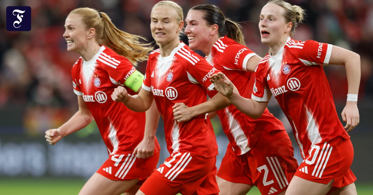 2:1-Sieg gegen Manchester: Bayern-Frauen stehen im Halbfinale der Champions League