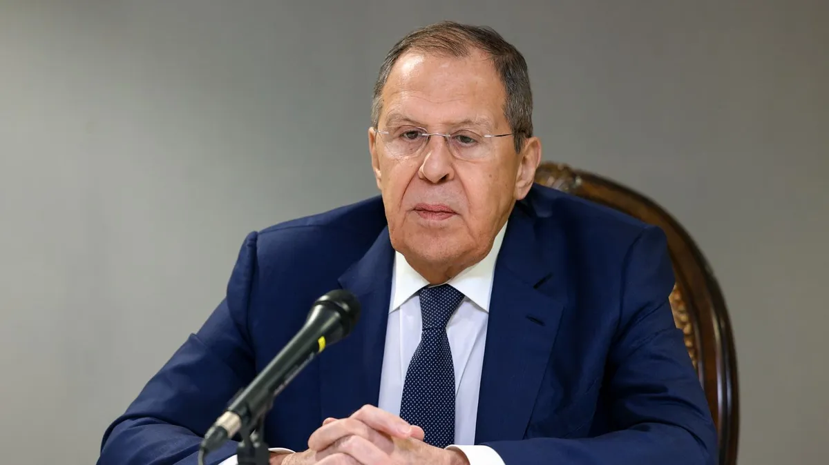 L'interview de Sergueï Lavrov par Léa Salamé a été falsifiée sur la chaîne YouTube du ministère russe des Affaires étrangères