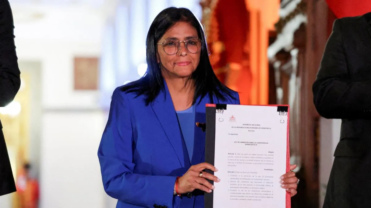 EE.UU. retira las sanciones contra Delcy Rodríguez, presidenta encargada de Venezuela