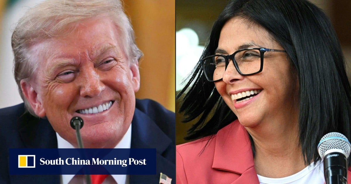 US lifts sanctions on Venezuela’s acting President Rodriguez, who praises Trump