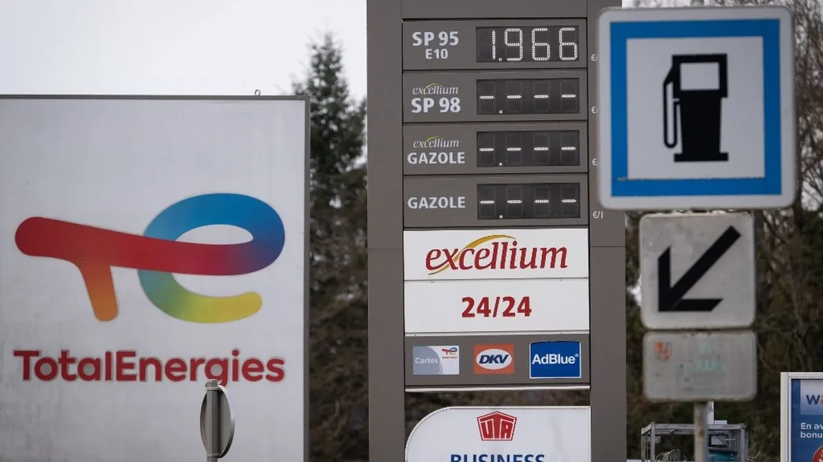 Quelque 16% des stations-service sont en rupture totale ou partielle jeudi matin, les stations TotalEnergies restent les plus touchées