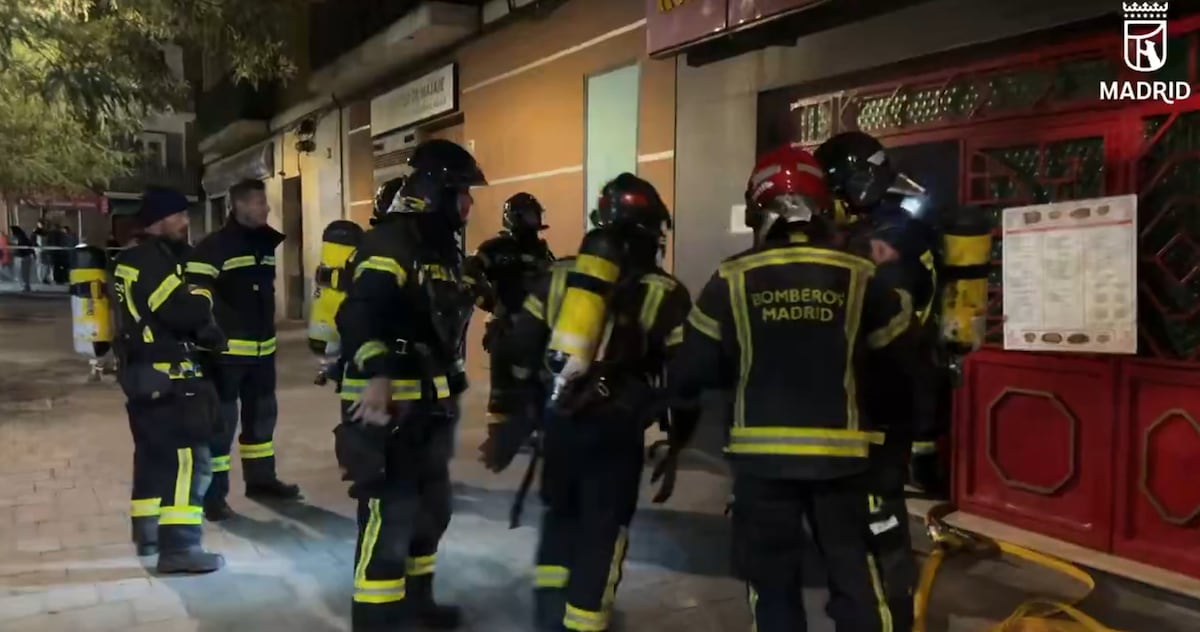 Tres heridos en la explosión de la cocina de un restaurante en Madrid