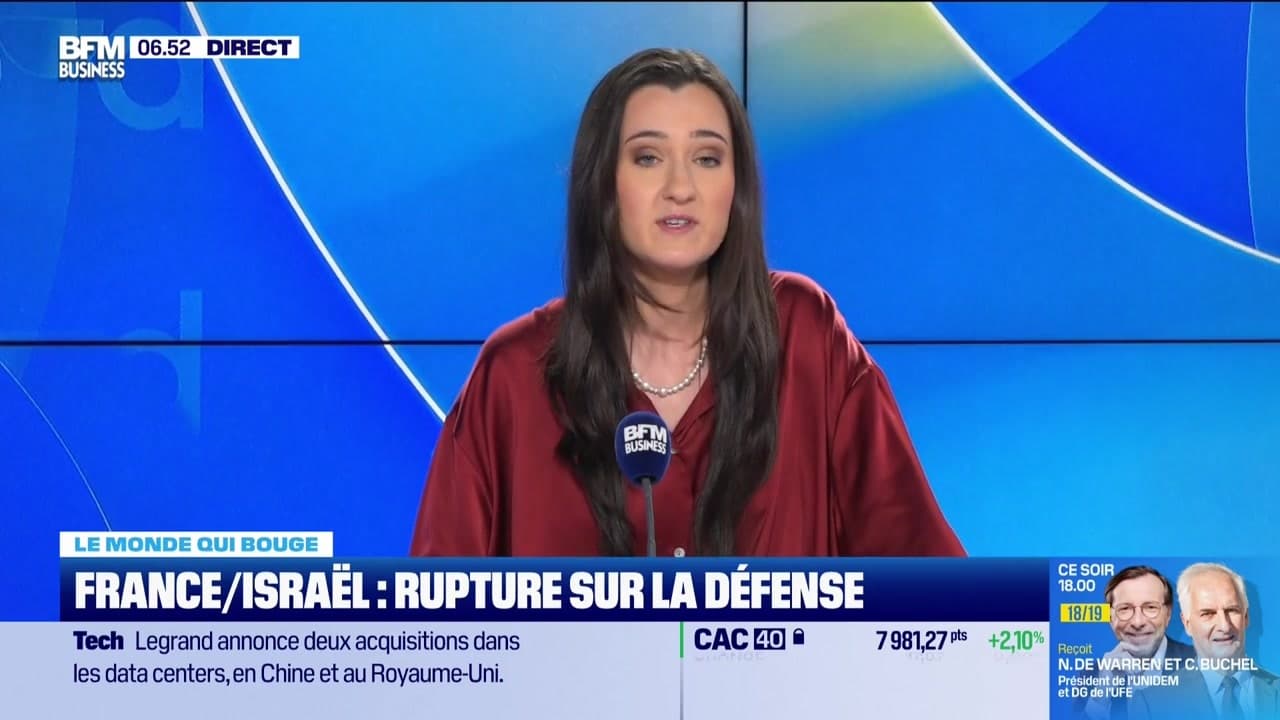 Mathilde Chaminade : France/Israël, rupture sur la défense - 02/04