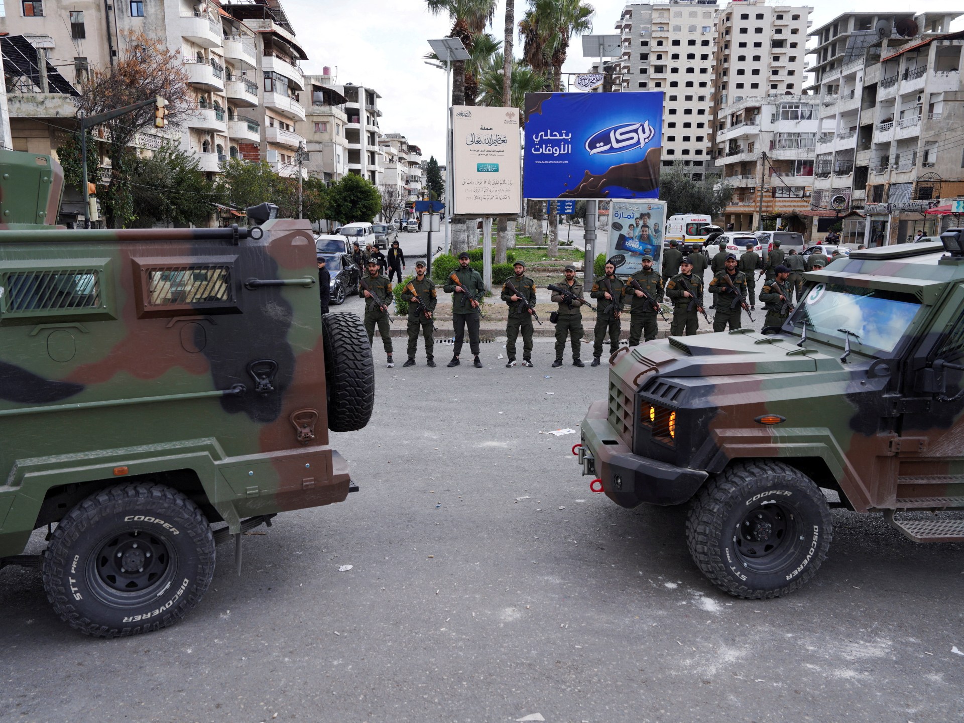 Syrian authorities impose curfew in Latakia as violence surges