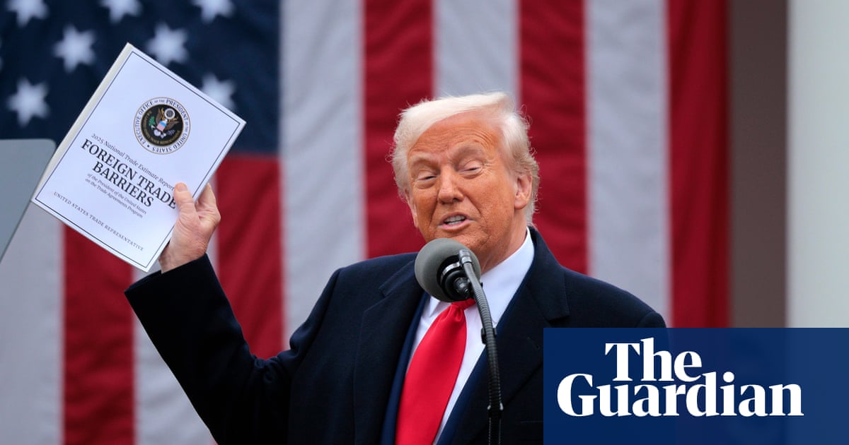 ‘If he’d stayed on the golf course, we’d be in a better place’: experts on Trump’s tariffs, one year on