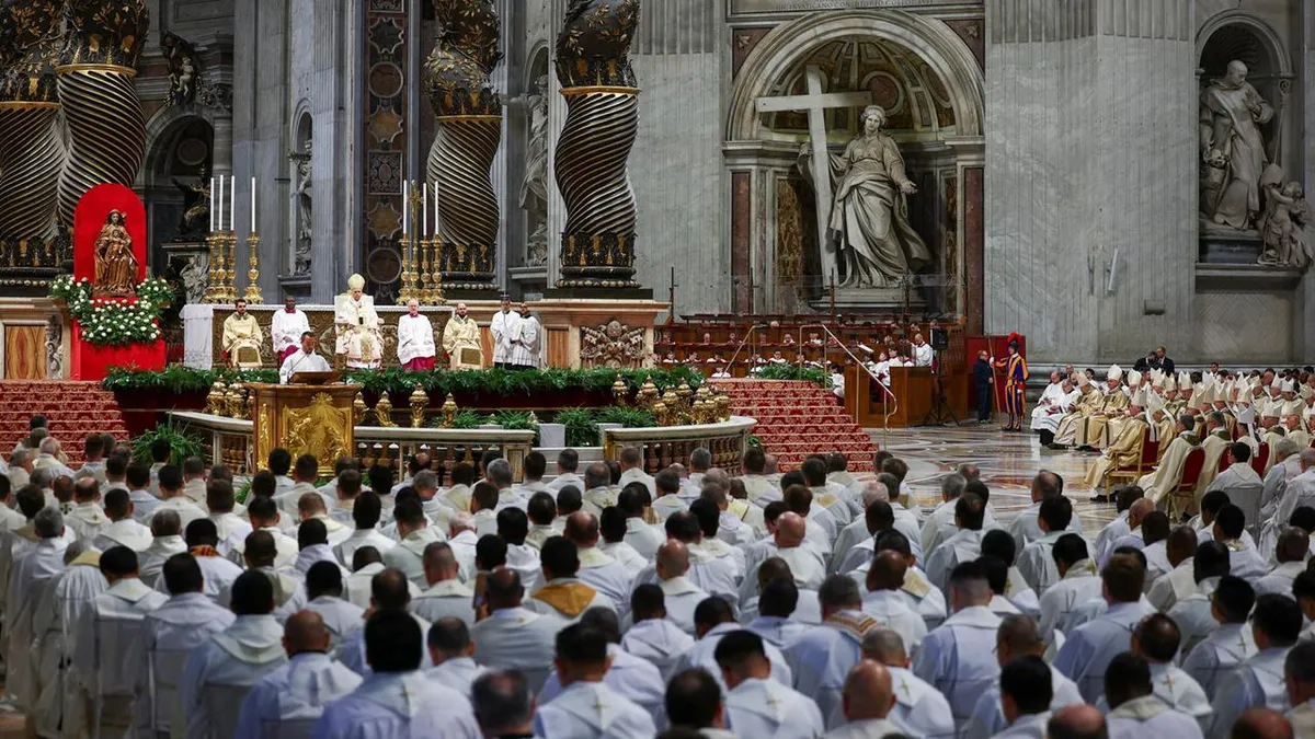 Papst Leo XIV. begeht sein erstes Osterfest