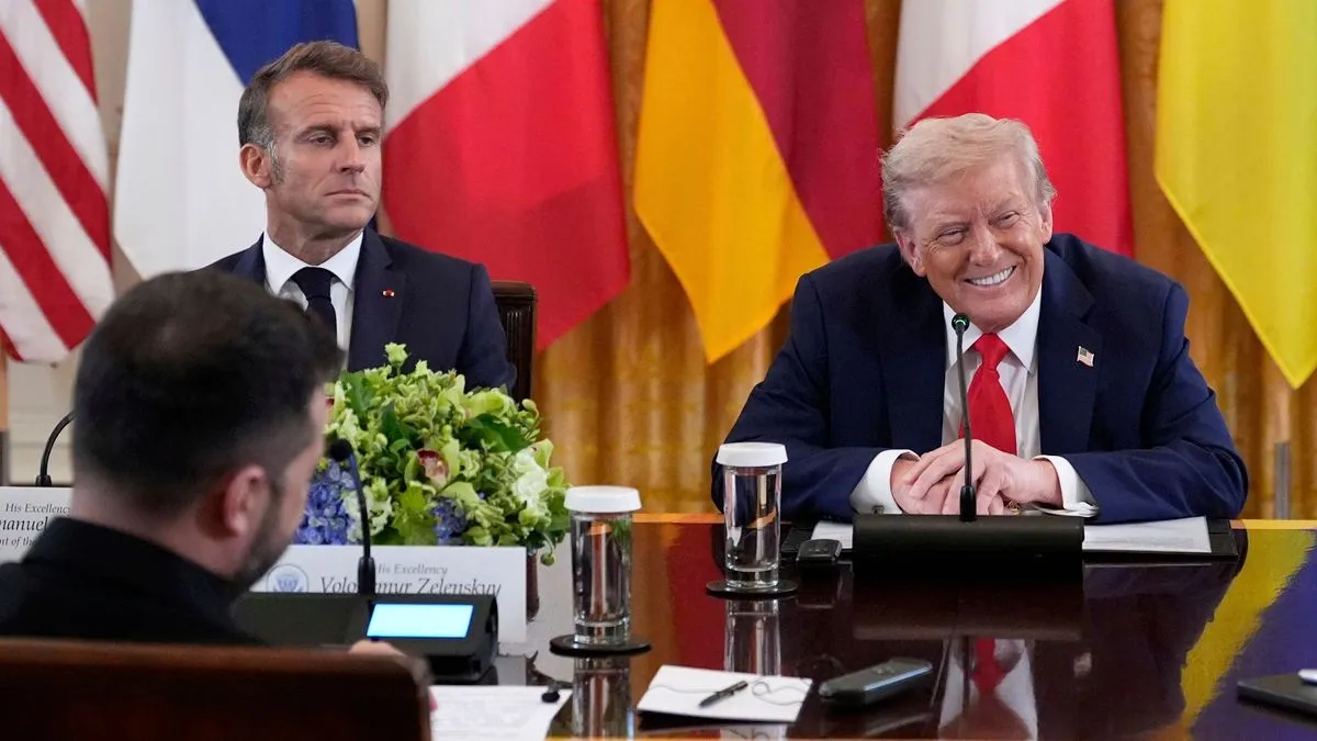 Donald Trump spottet über Ehe von Emmanuel Macron – Frankreichs Präsident reagiert genervt