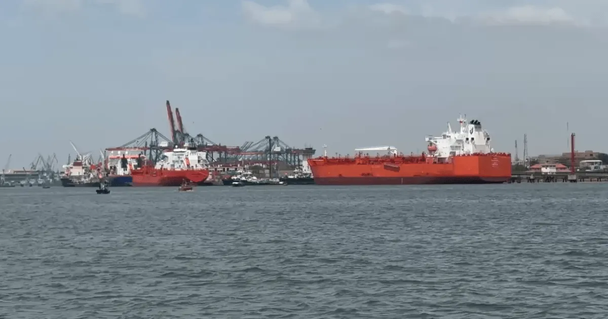 Pakistan-bound ships pass through Strait of Hormuz