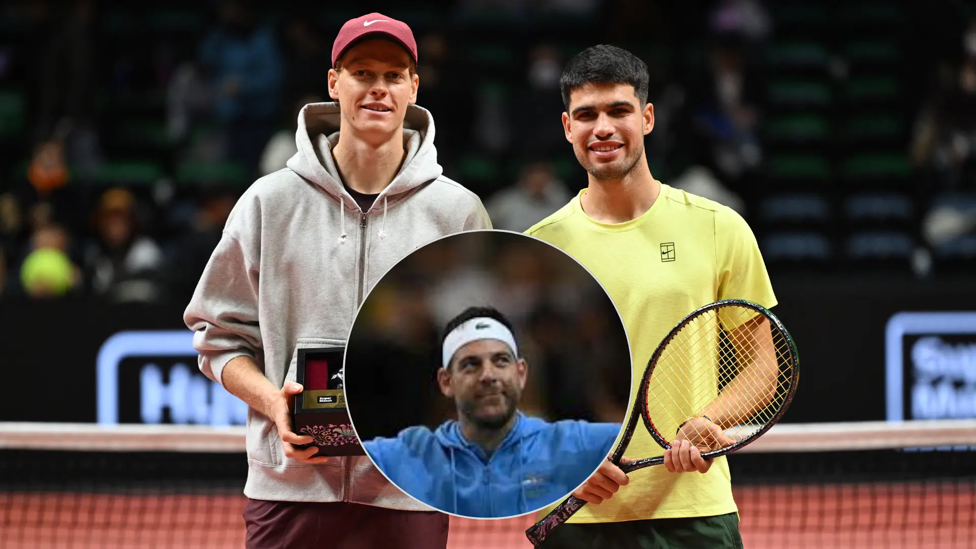 Juan Martín del Potro, leyenda del tenis argentino: "Hay pocos jugadores que podrán vencer a Carlos Alcaraz y a Sinner"
