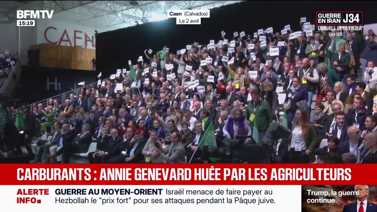 En déplacement à Caen, Annie Genevard huée par les agriculteurs