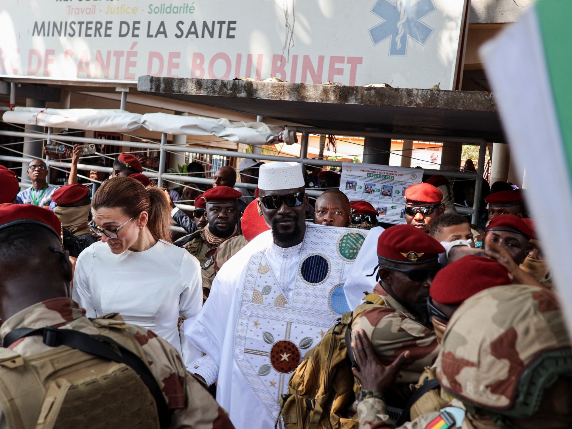 Guinea coup leader Mamady Doumbouya wins presidential election