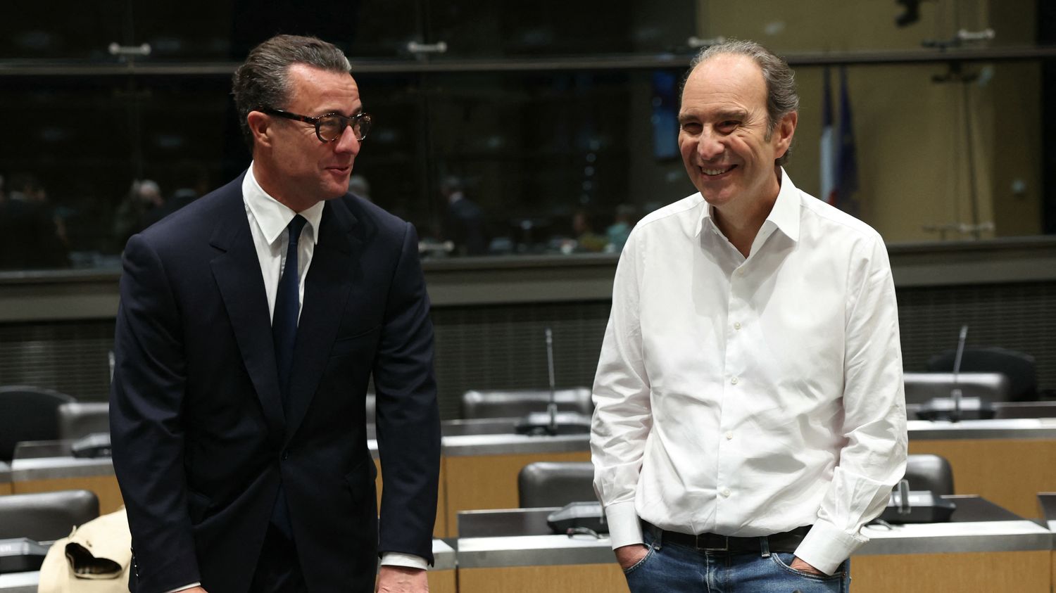 Auditionné par la commission d'enquête sur l'audiovisuel public, l'homme d'affaires Xavier Niel dénonce "un cirque"