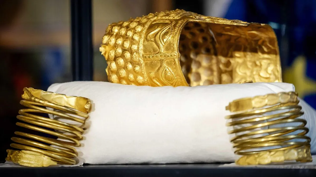 In Niederlande gestohlener Goldhelm nach einem Jahr wieder zurück