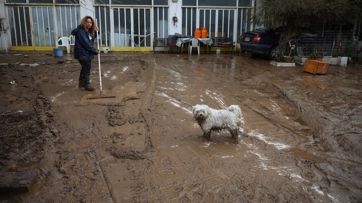 Italien und Griechenland: Überschwemmungen, Schnee und Saharastaub sorgen für Chaos