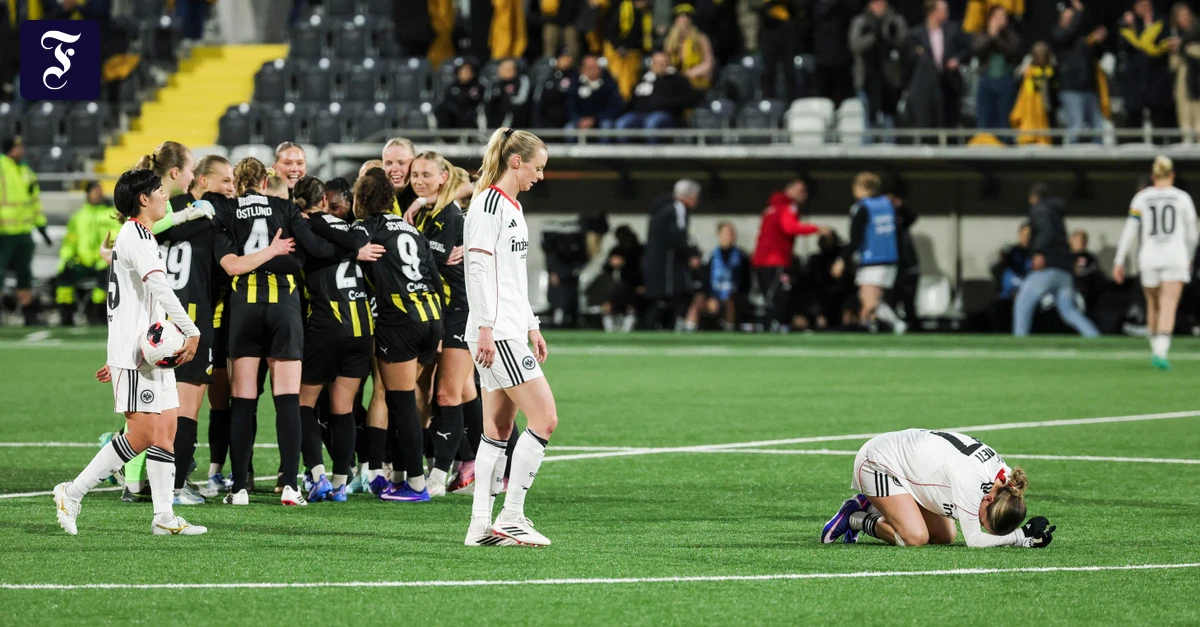 Trotz Siegs in Göteborg: Eintracht-Frauen verpassen Europacup-Finale