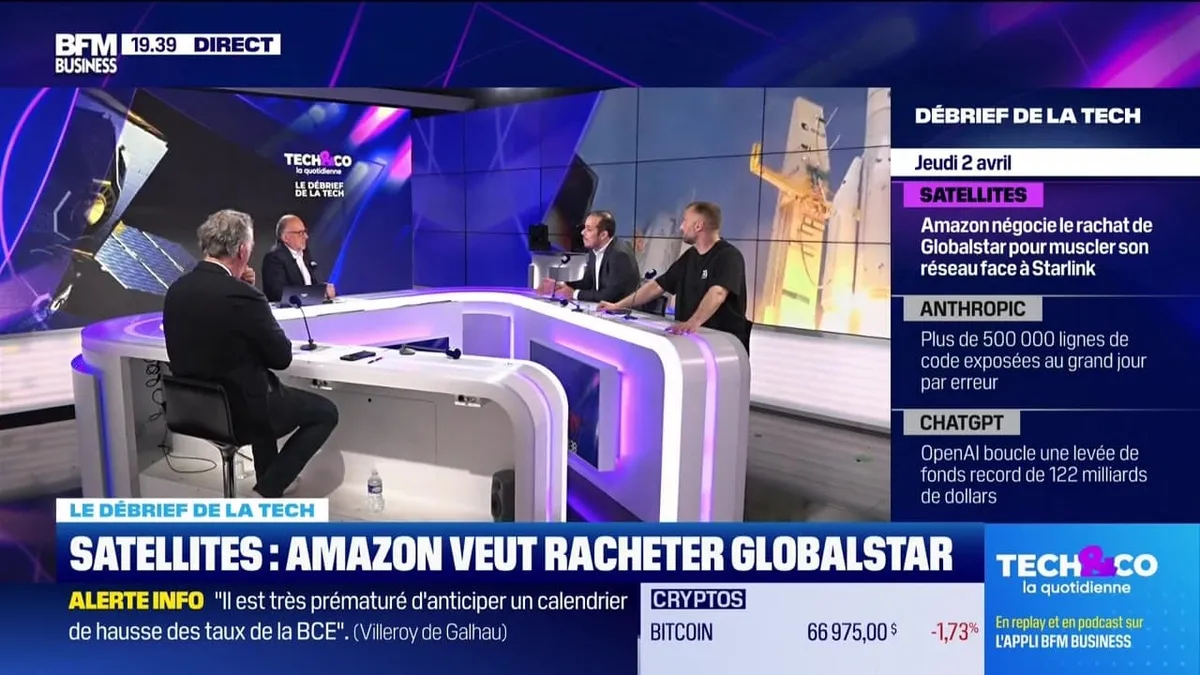 Satellites : Amazon veut racheter Globalstar - 02/04