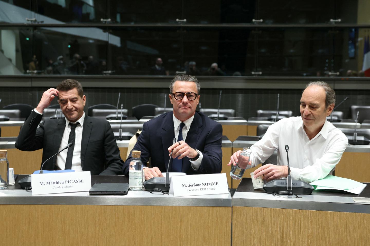 « Cirque », « démarche politique »… L’audition électrique de Xavier Niel et Matthieu Pigasse devant la commission d’enquête sur l’audiovisuel public