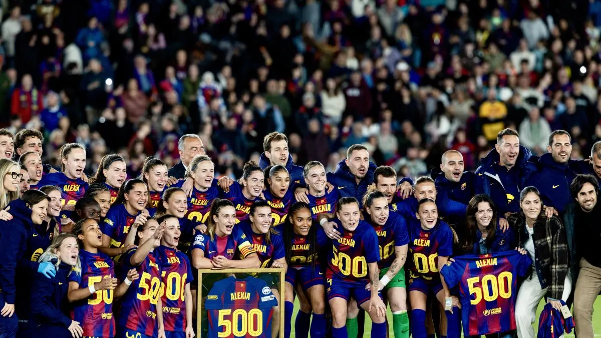 
                        El partido 500 de la capitana: “Alexia es el Barça”
                    