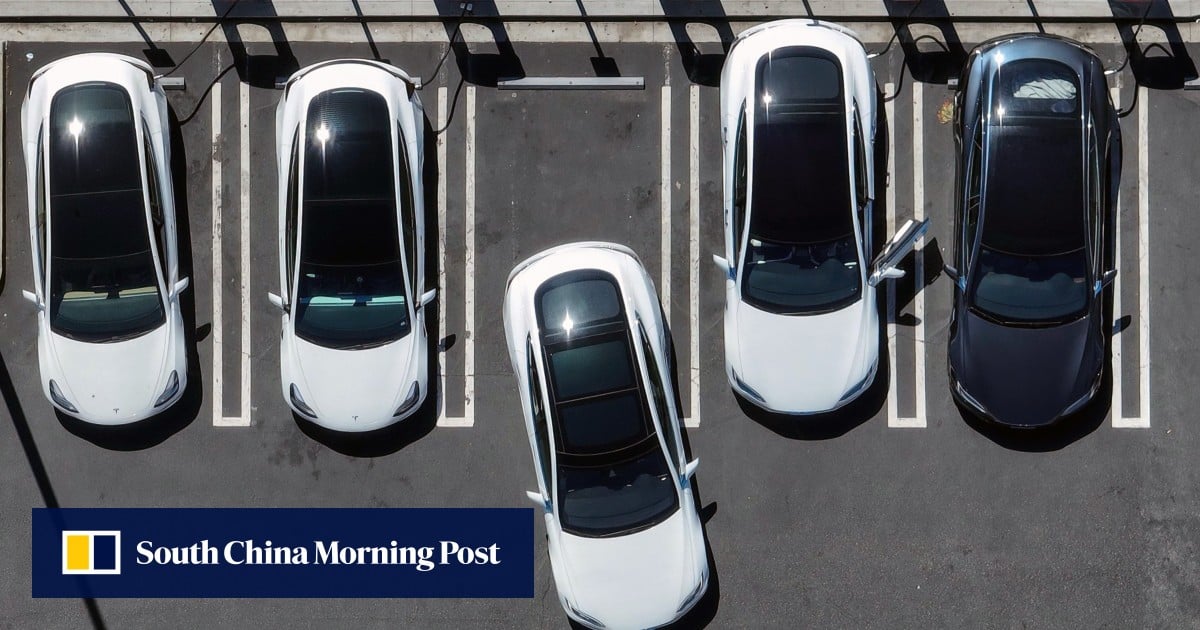 Tesla outraces China’s BYD in pure electric car sales to regain world’s top spot