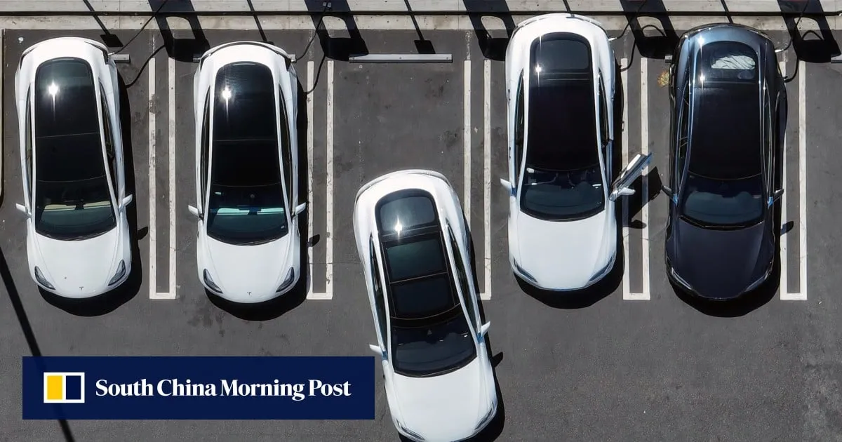 Tesla outraces China’s BYD in pure electric car sales to regain world’s top spot