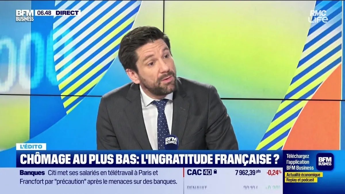 L’Edito de Raphaël Legendre : Chômage au plus bas, l'ingratitude française ? - 03/04