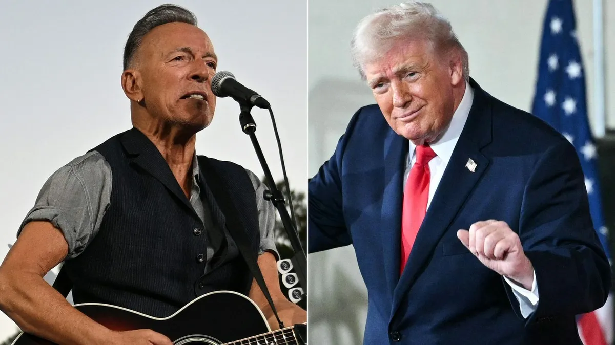 Donald Trump appelle ses partisans à boycotter les concerts de Bruce Springsteen, qu'il juge "médiocre et ennuyeux"