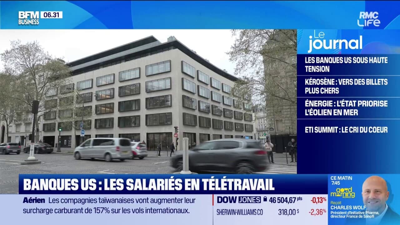 Les banques américaines sous haute tension à Paris