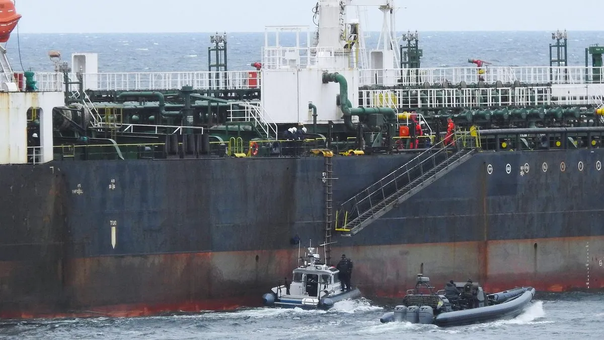 Schweden setzt russischen Öltanker in der Ostsee fest