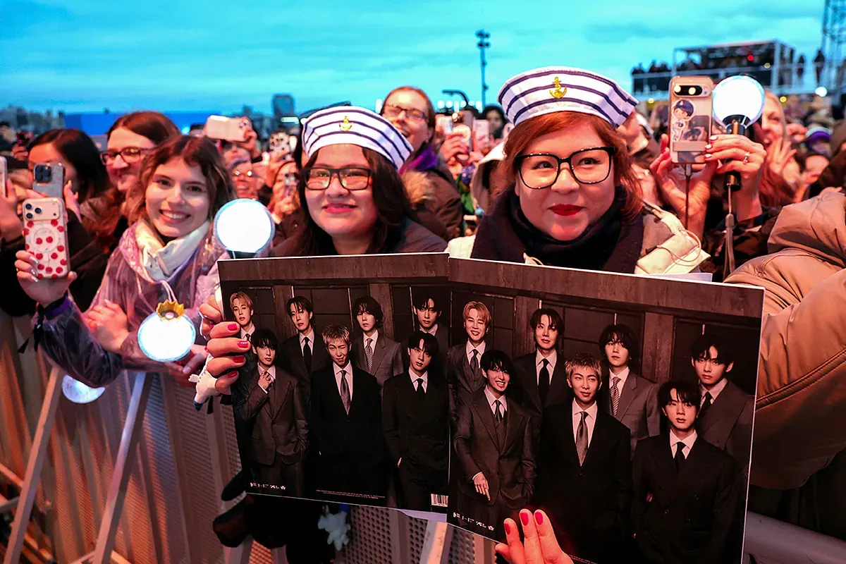 El exitoso regreso de BTS tras el servicio militar: 479 millones de streams, un millón de discos vendidos en 10 minutos y una gira que aspira a cifras de Taylor Swift