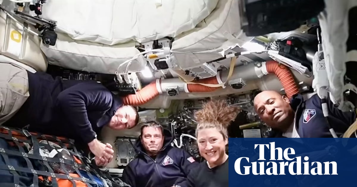 Artemis II astronauts approach 100,000 miles from Earth on voyage to the moon